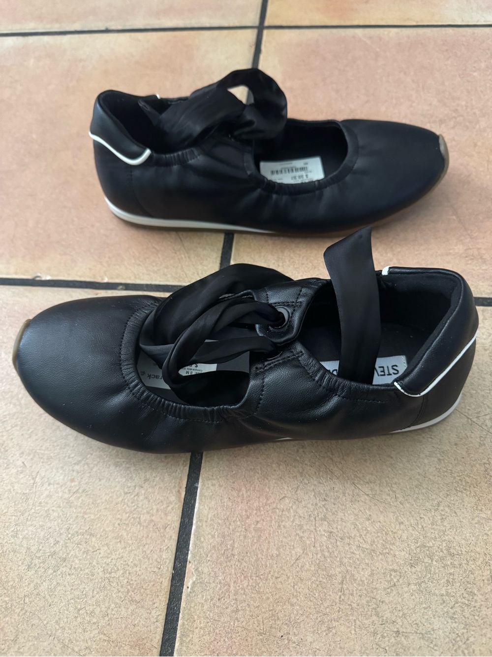 Steve Madden Black Karmah Sneaker - Picture 2 of 8